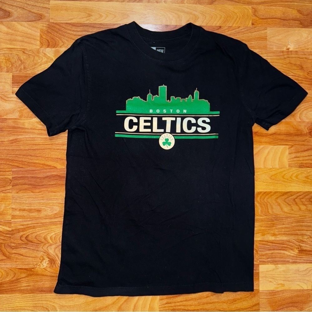 Men's Boston Celtics New Era Black Localized T-Shirt Sold Out In Stores Men’s M